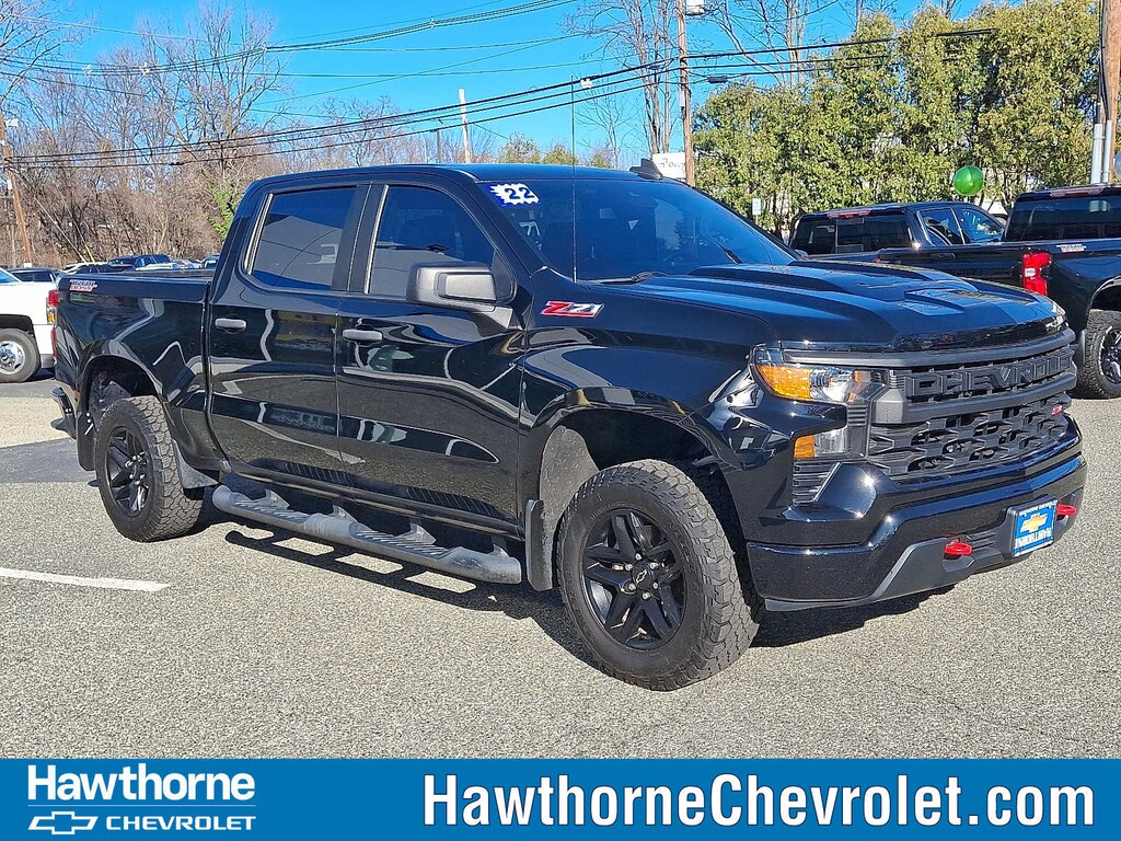 Used 2022 Chevrolet Silverado 1500 Custom Trail Boss 4WD Crew Cab 147 4WD Crew Cab 147