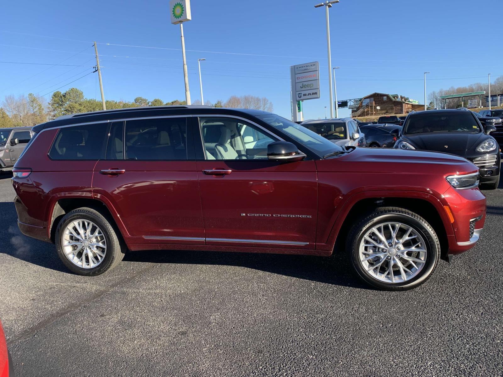 Used 2021 Jeep Grand Cherokee L Summit with VIN 1C4RJKEG0M8143673 for sale in Alto, GA