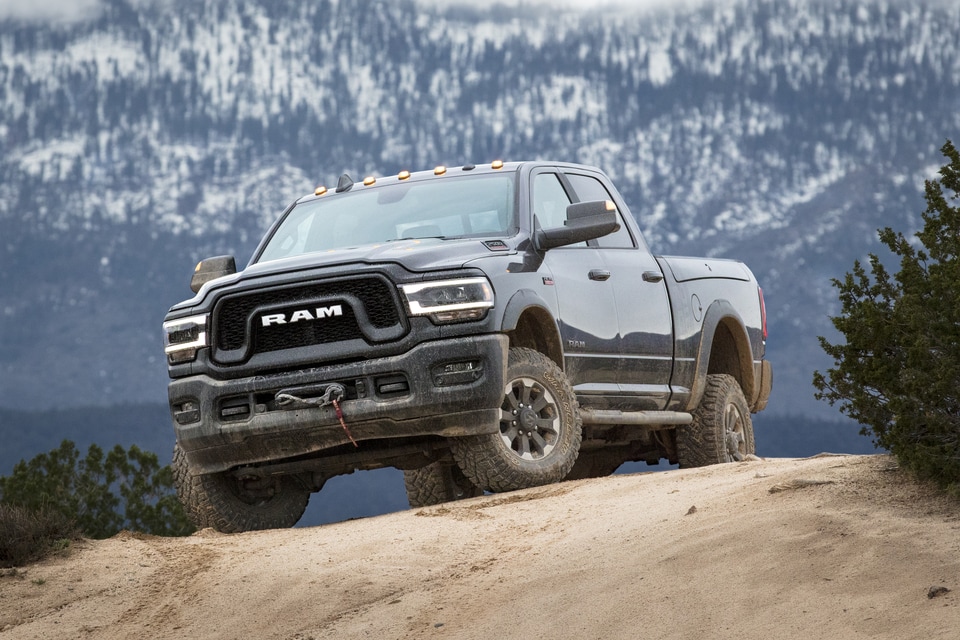 2023 RAM 2500 driving offroad