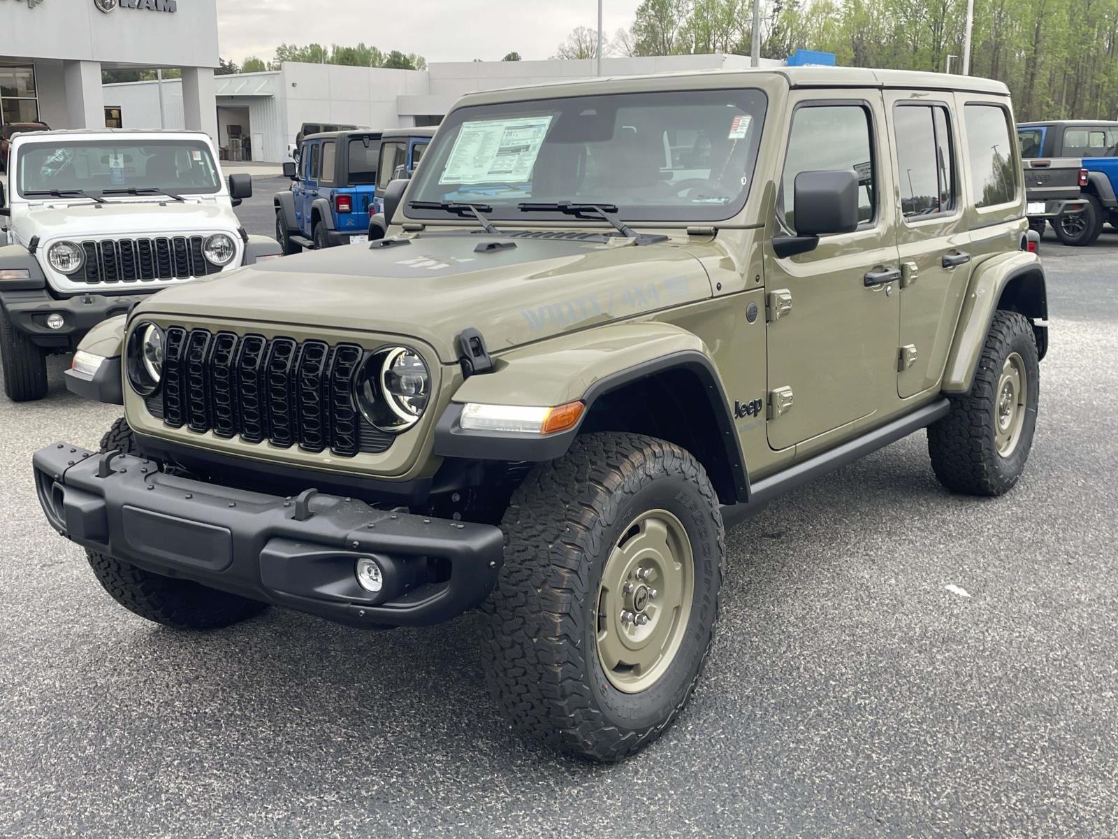 New 2026 Jeep Wrangler Willys 41 Sport Utility