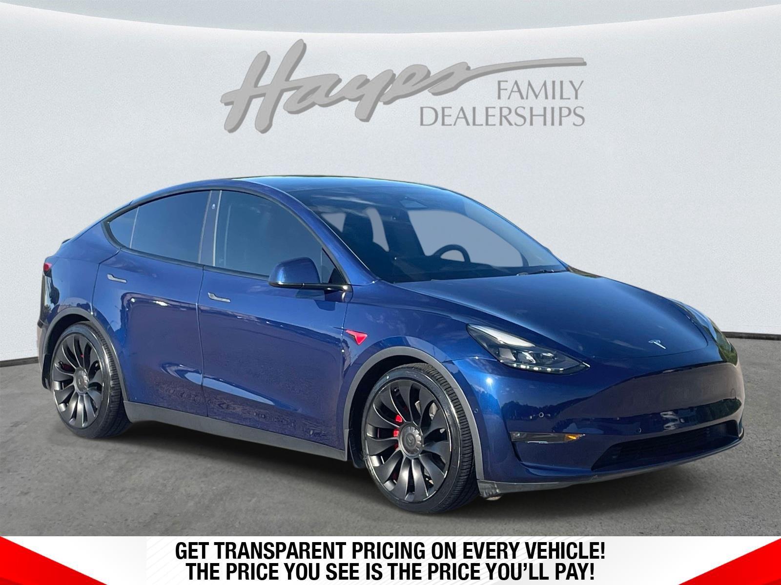 Used 2022 Tesla Model Y Performance with VIN 7SAYGDEF2NF494358 for sale in Gainesville, GA