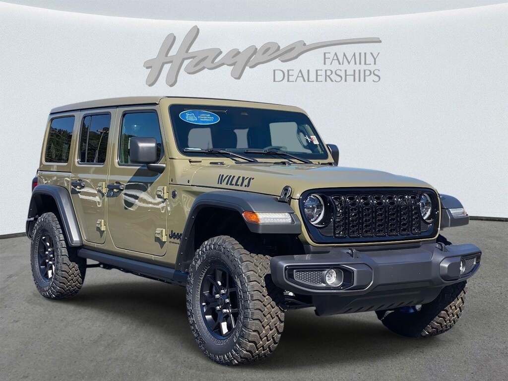 New 2026 Jeep Wrangler 4-DOOR WILLYS Sport Utility