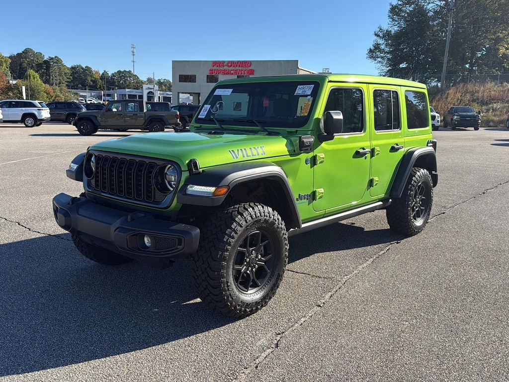 Used 2025 Jeep Wrangler 4xe Willys SUV