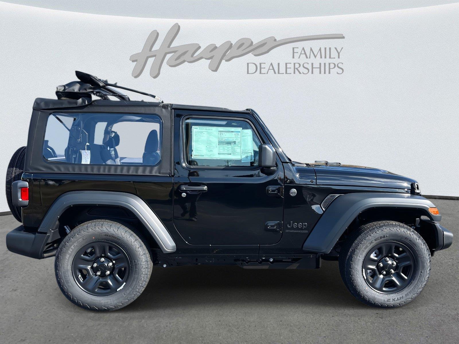 New 2026 Jeep Wrangler 2-DOOR SPORT Sport Utility
