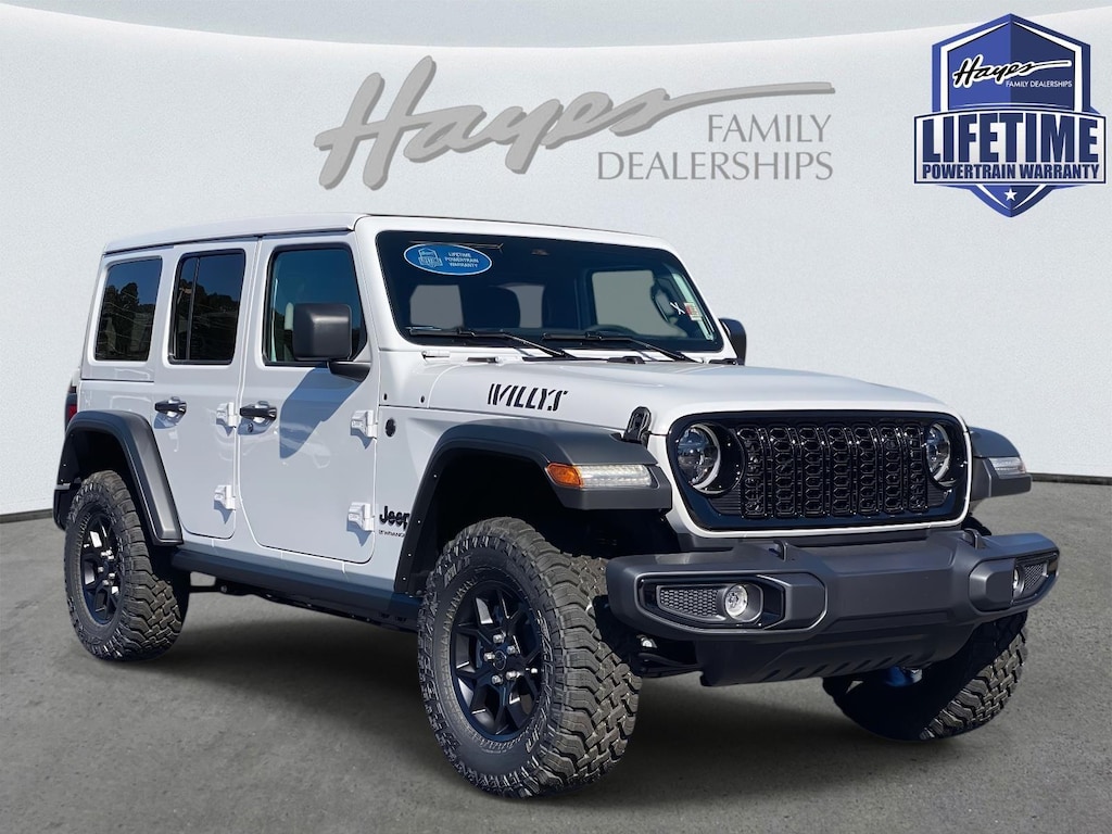 New 2026 Jeep Wrangler 4-DOOR WILLYS Sport Utility