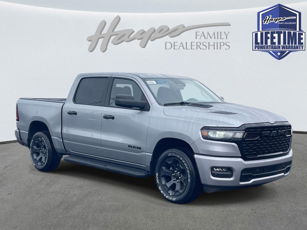 New 2025 Ram 1500 Tradesman Crew Cab 4x4 5'7 Box Pickup