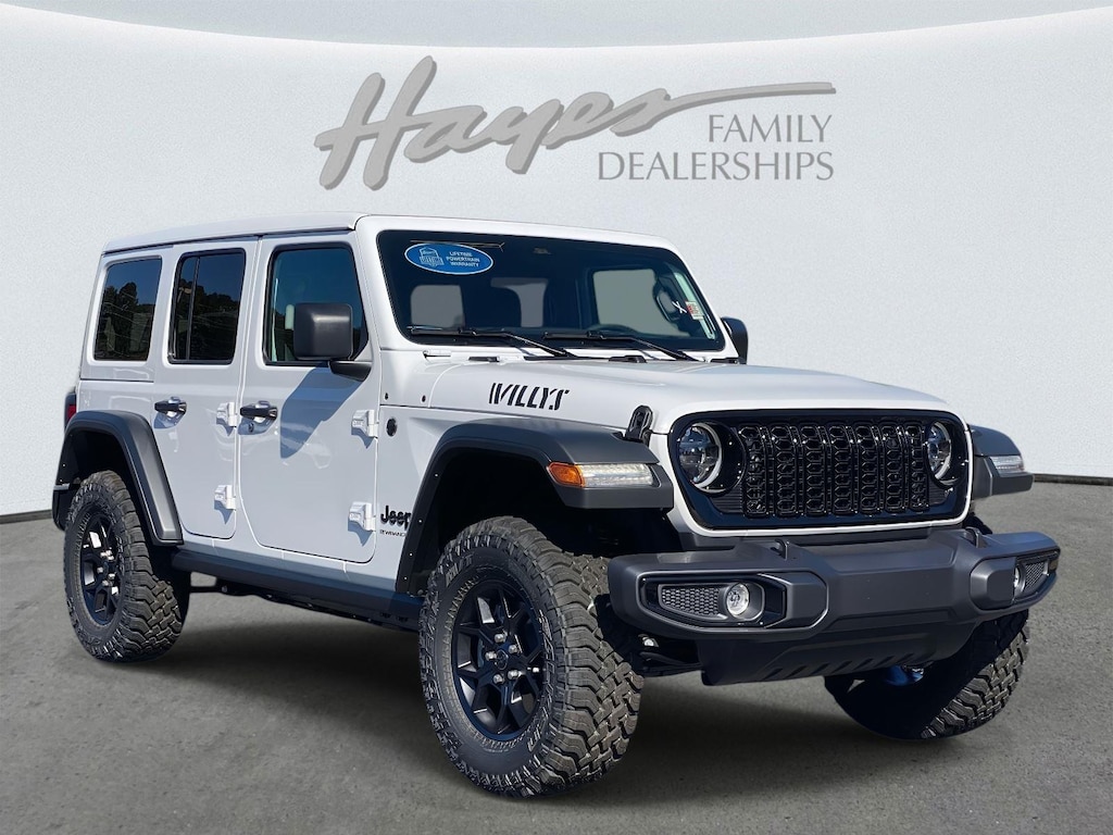 New 2026 Jeep Wrangler 4-DOOR WILLYS Sport Utility