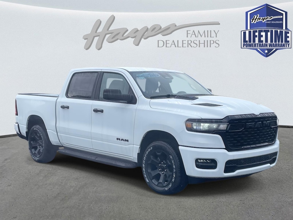 New 2025 Ram 1500 Tradesman Crew Cab 4x4 5'7 Box Pickup
