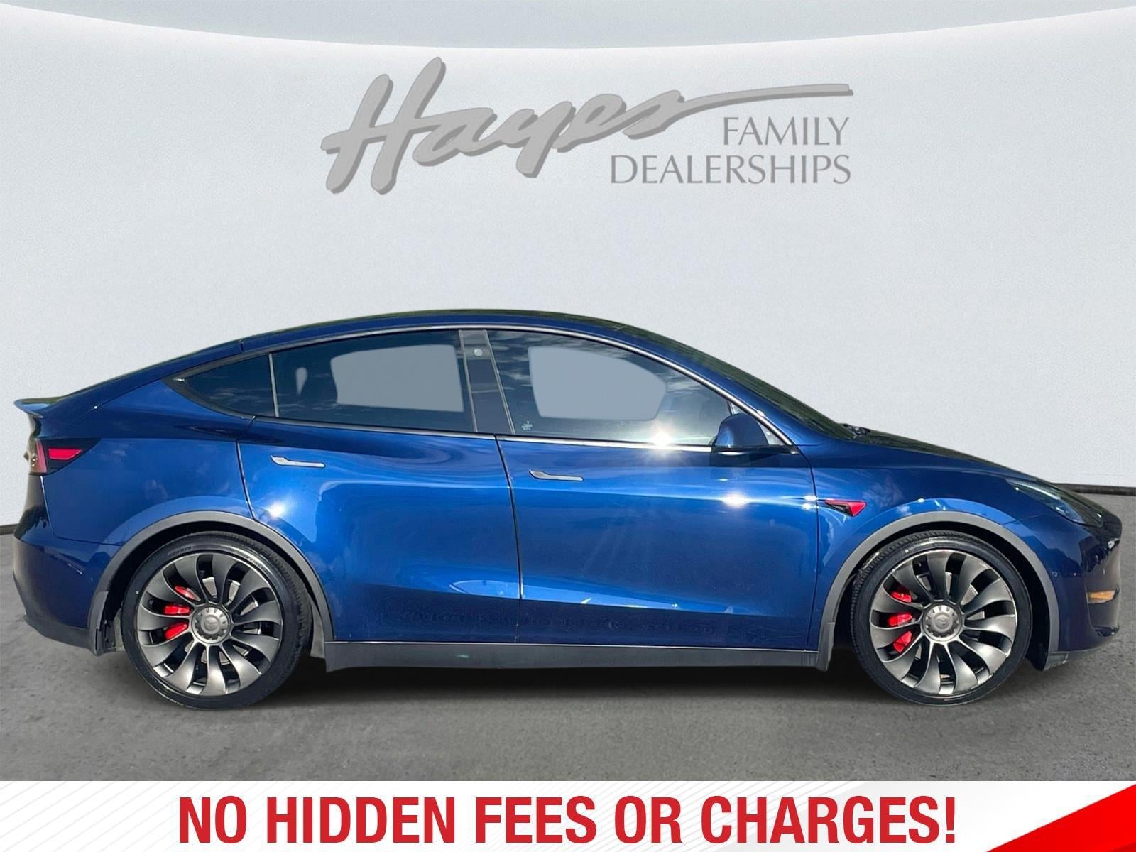 Used 2022 Tesla Model Y Performance with VIN 7SAYGDEF2NF494358 for sale in Gainesville, GA
