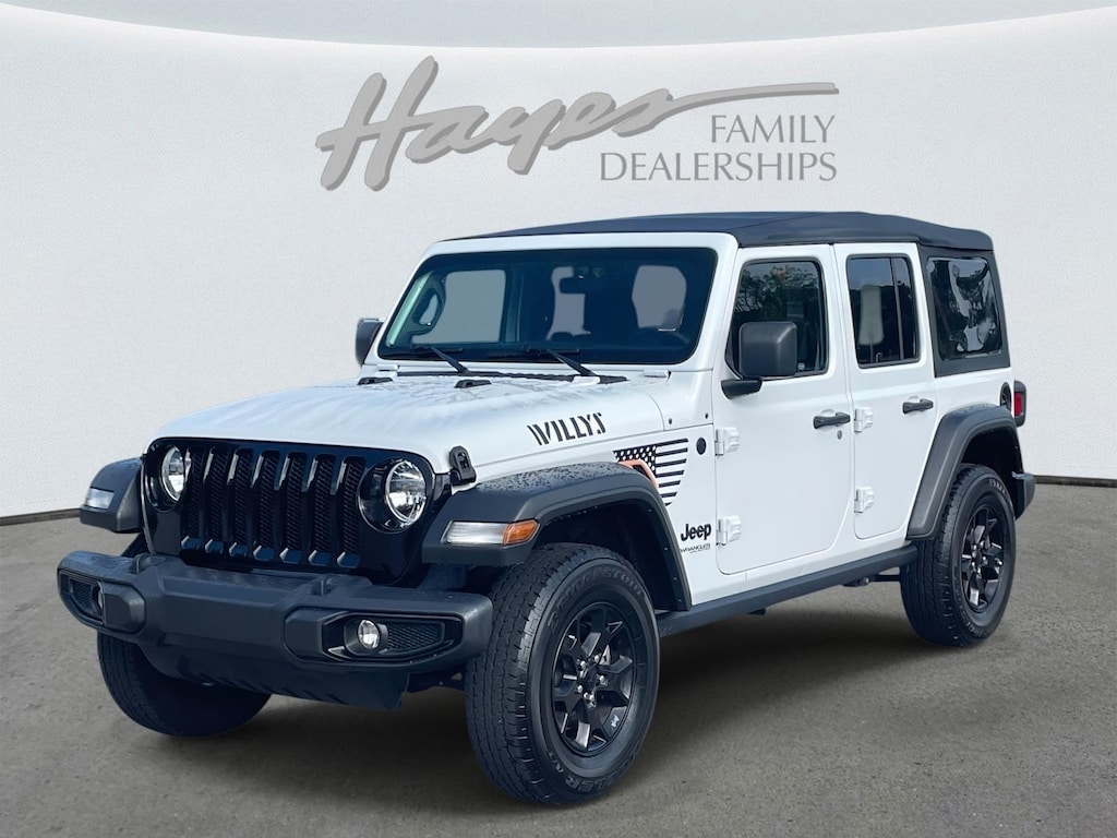 Used 2022 Jeep Wrangler Unlimited Willys Sport SUV