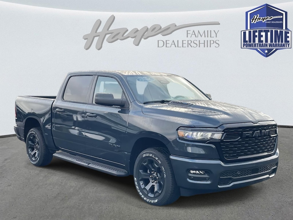 New 2025 Ram 1500 Tradesman Crew Cab 4x4 5'7 Box Pickup