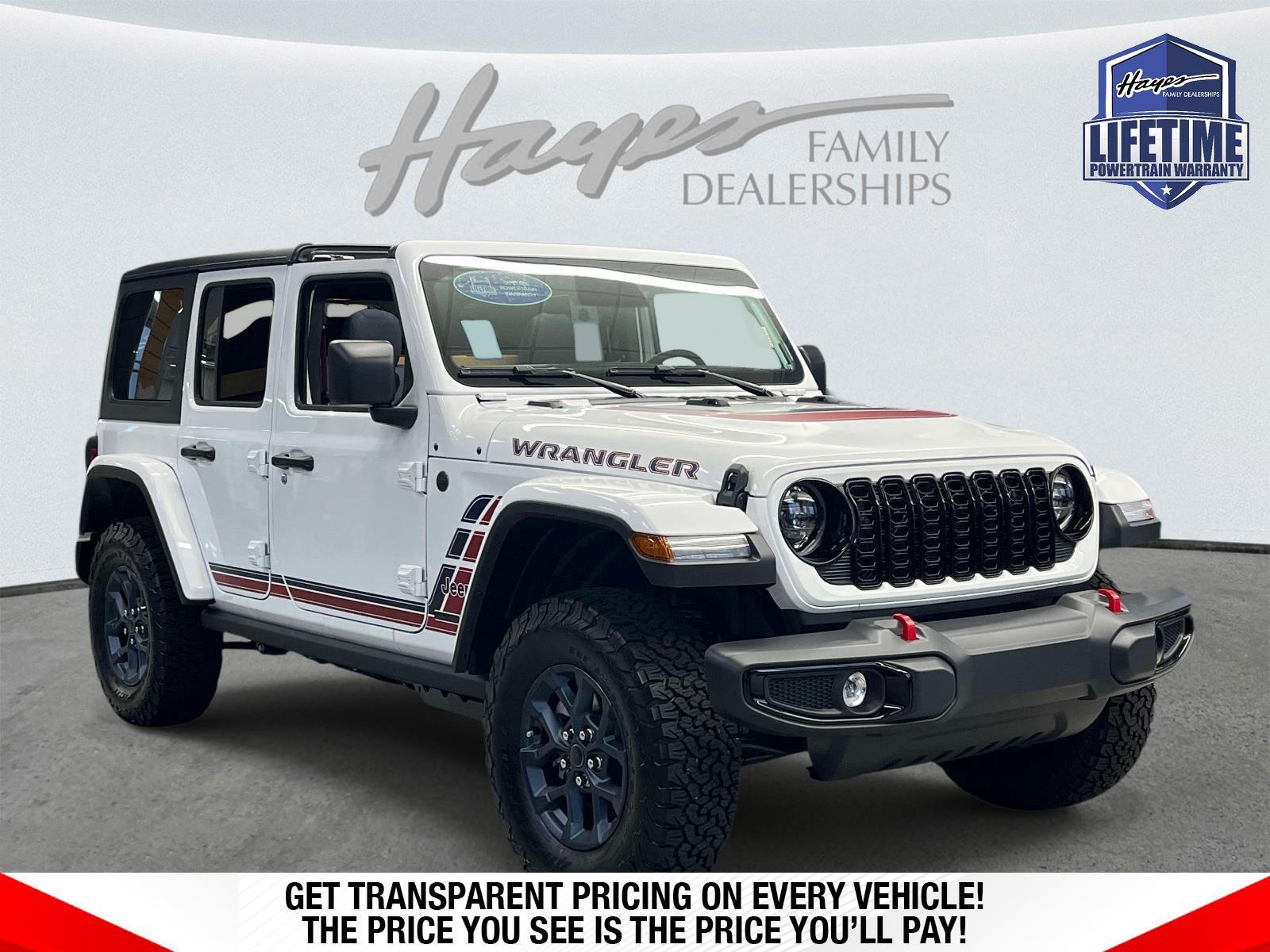 New 2026 Jeep Wrangler 4-DOOR AMERICA250 Sport Utility