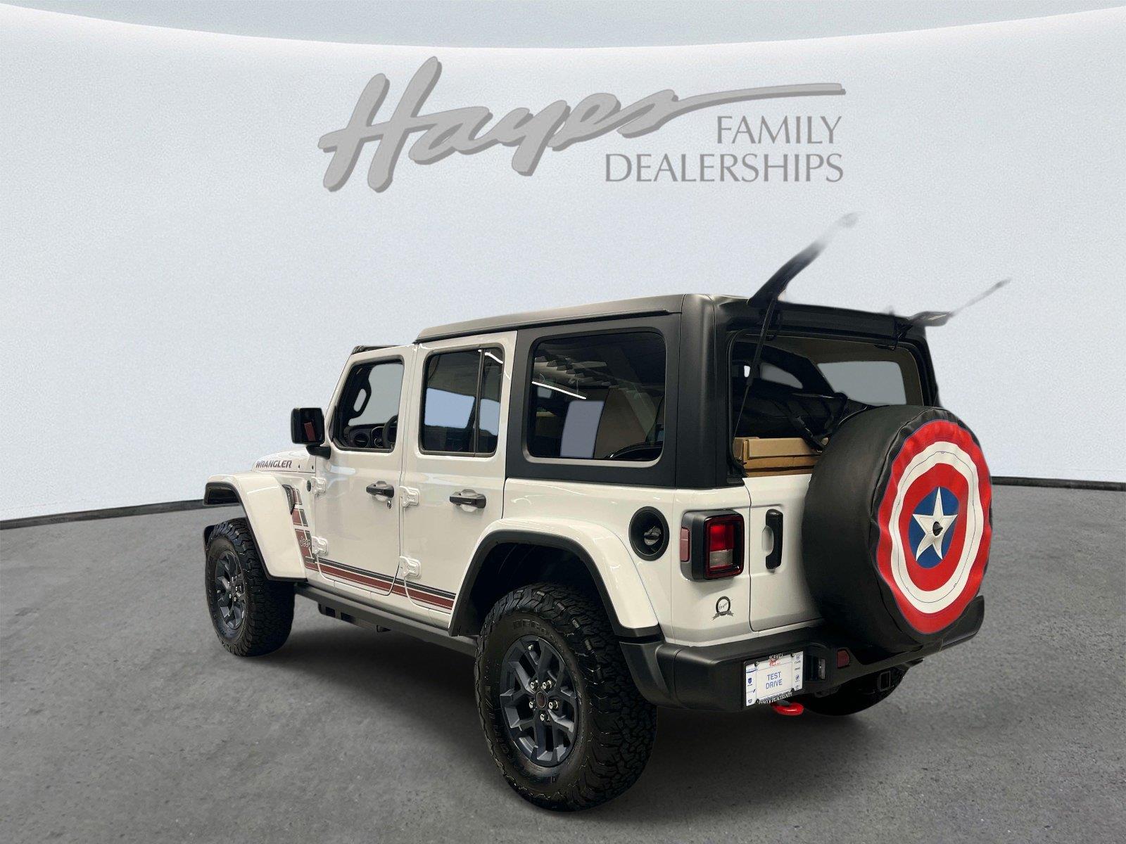 New 2026 Jeep Wrangler 4-DOOR AMERICA250 Sport Utility