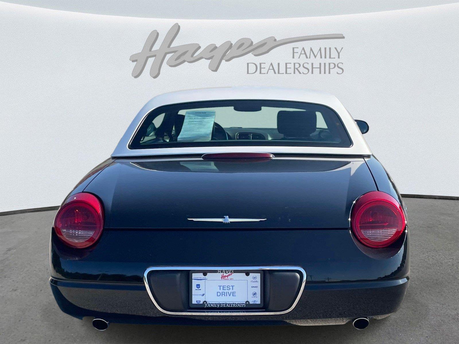 Used 2002 Ford Thunderbird Deluxe Convertible