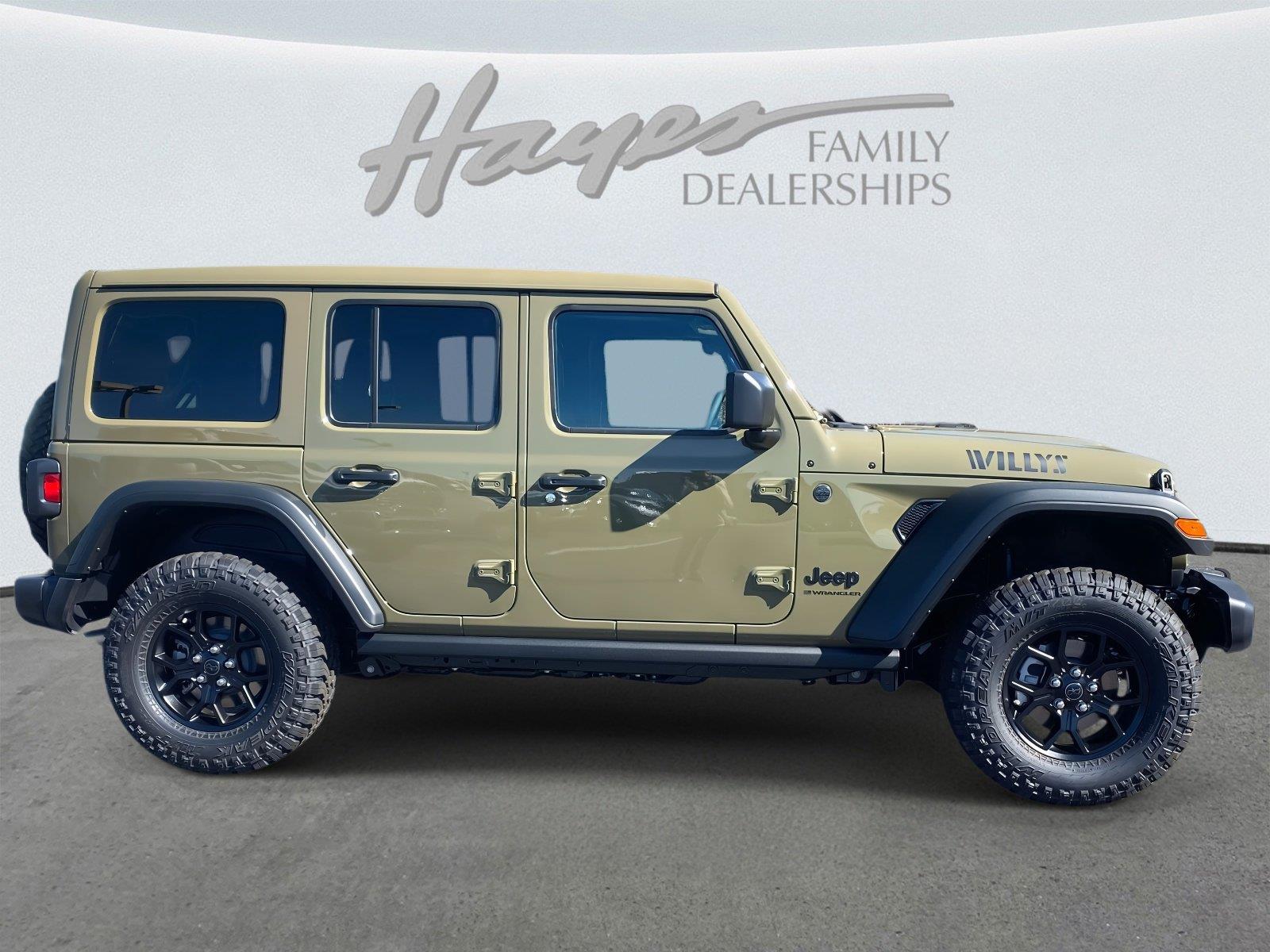 New 2026 Jeep Wrangler 4-DOOR WILLYS Sport Utility