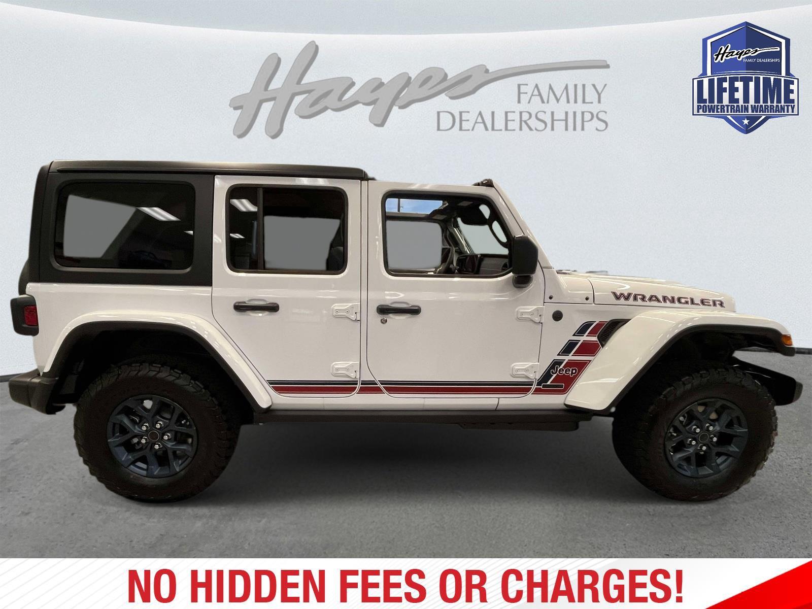 New 2026 Jeep Wrangler 4-DOOR AMERICA250 Sport Utility