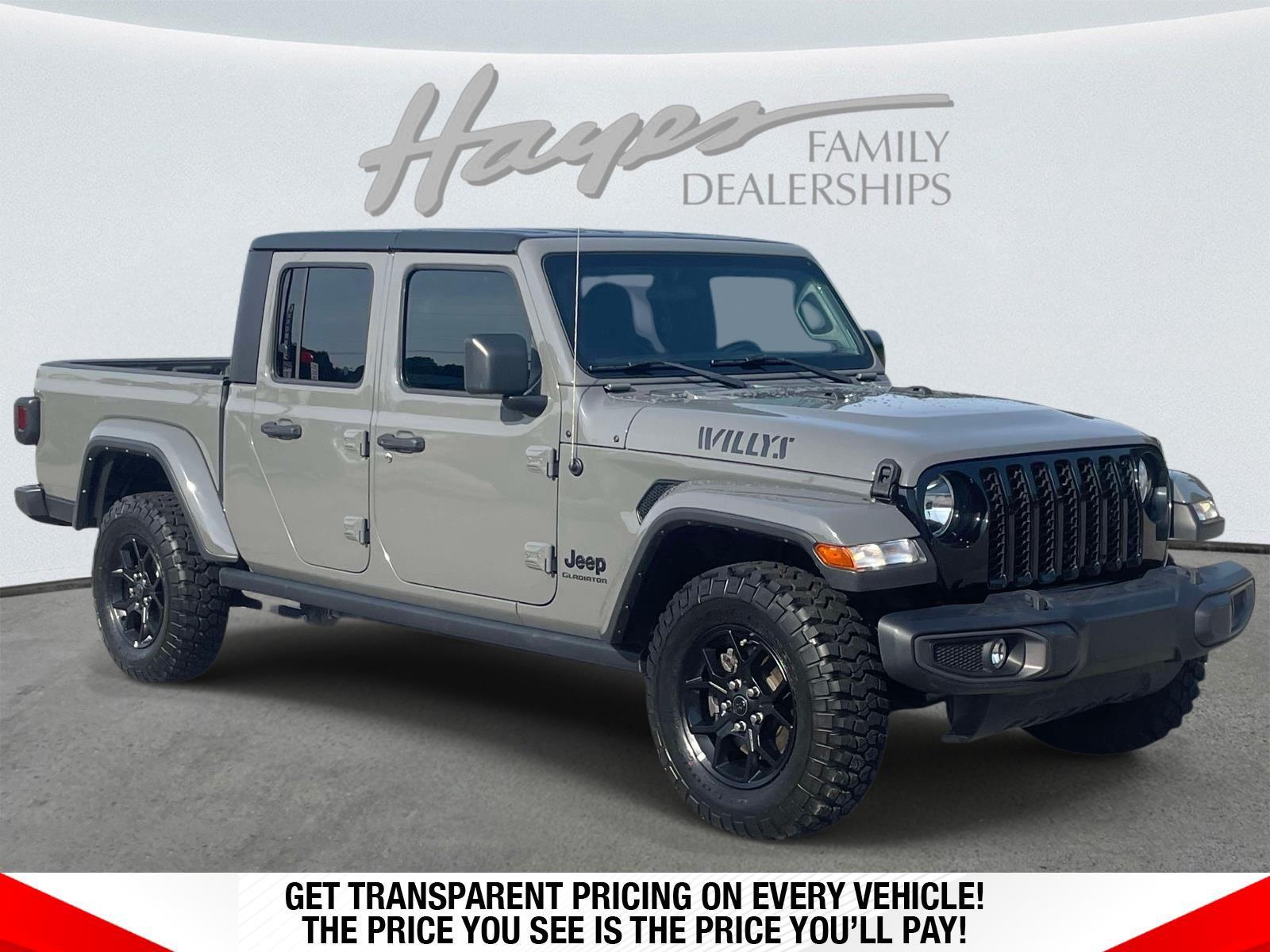 Used 2022 Jeep Gladiator Willys Truck