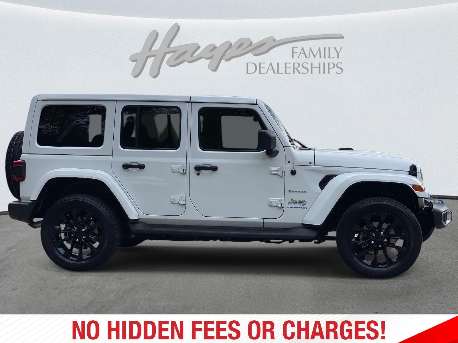 Used 2023 Jeep Wrangler 4xe Sahara 4XE with VIN 1C4JJXP67PW516898 for sale in Lawrenceville, GA