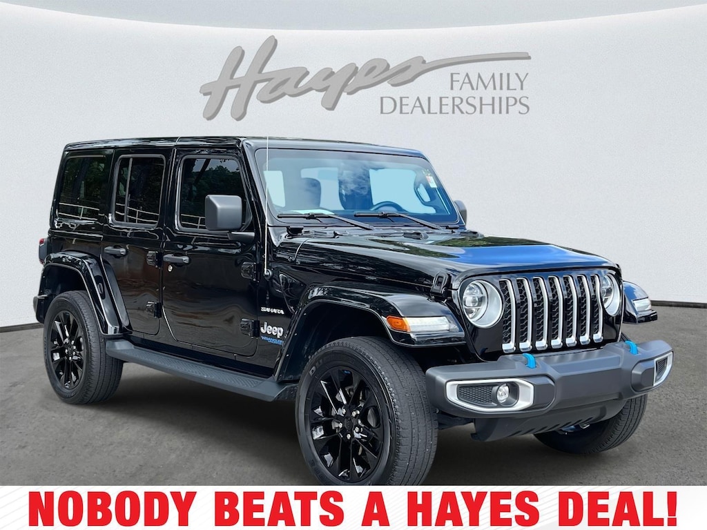 Used 2022 Jeep Wrangler 4xe Unlimited Sahara SUV