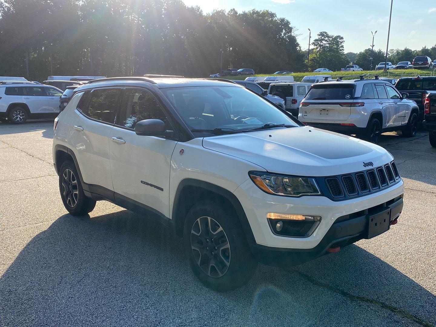 Used 2019 Jeep Compass Trailhawk with VIN 3C4NJDDB7KT620145 for sale in Lawrenceville, GA
