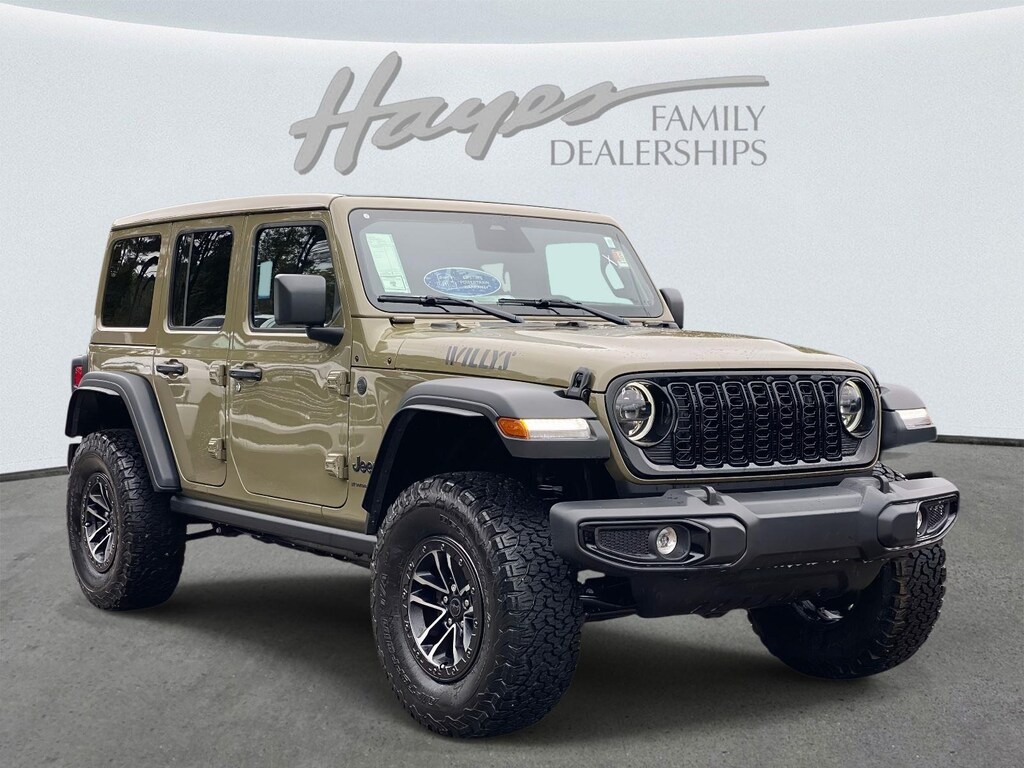 New 2026 Jeep Wrangler 4-DOOR WILLYS Sport Utility