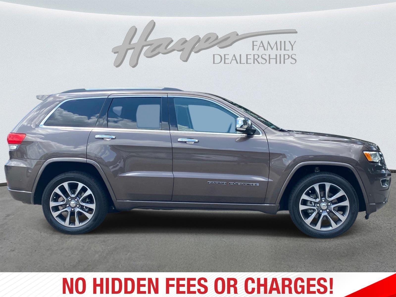Used 2017 Jeep Grand Cherokee Overland with VIN 1C4RJECG8HC916610 for sale in Lawrenceville, GA