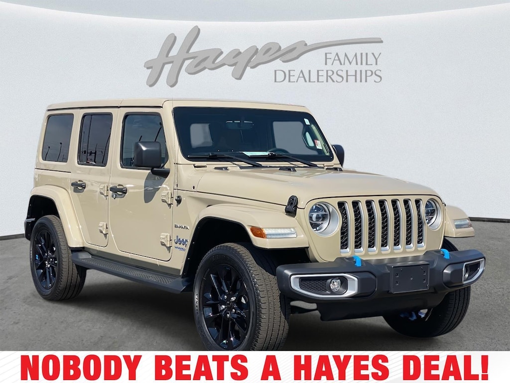 Used 2022 Jeep Wrangler 4xe Unlimited Sahara SUV