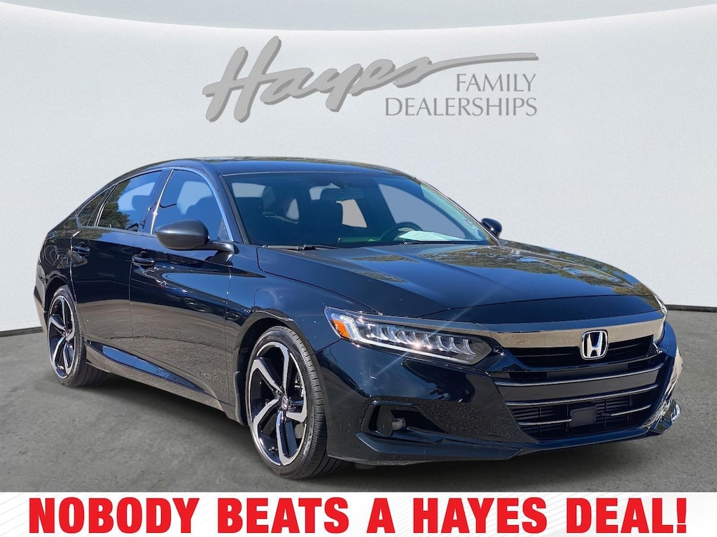 Used 2021 Honda Accord Sedan Sport Sedan