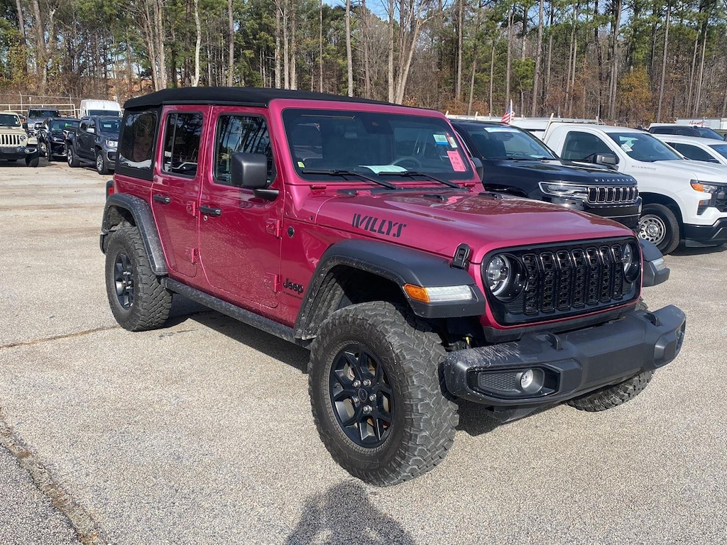 Used 2024 Jeep Wrangler Willys SUV
