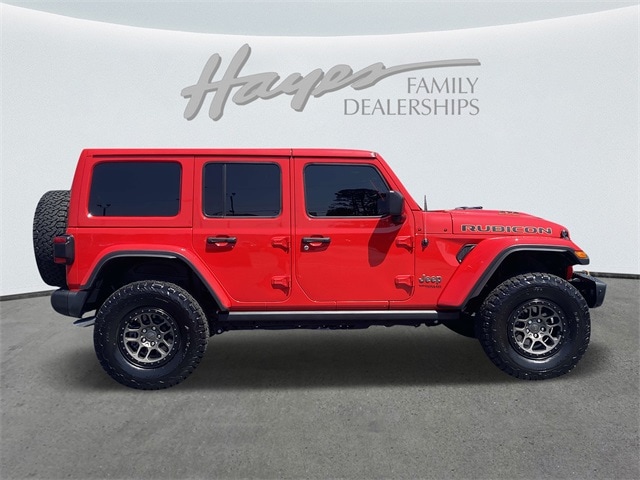 Used 2022 Jeep Wrangler Unlimited Rubicon 392 with VIN 1C4JJXSJ7NW161370 for sale in Lawrenceville, GA