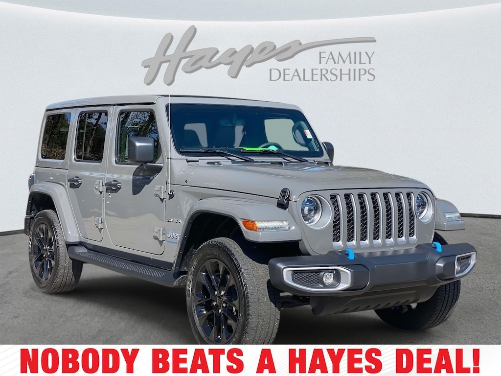 Certified 2023 Jeep Wrangler 4xe Sahara SUV