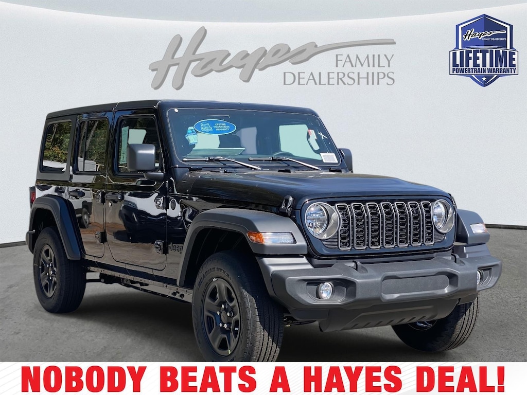 New 2026 Jeep Wrangler 4-DOOR SPORT Sport Utility