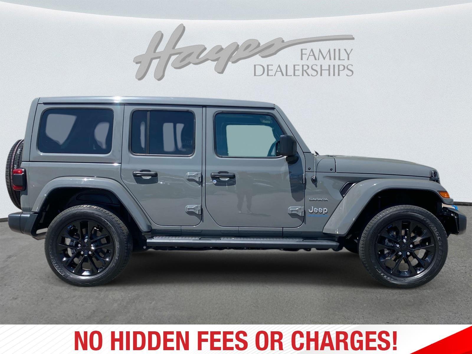 Certified 2023 Jeep Wrangler 4xe Sahara 4XE with VIN 1C4JJXP64PW568523 for sale in Lawrenceville, GA