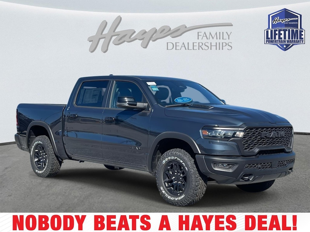 New 2026 Ram 1500 REBEL CREW CAB 4X4 5'7 BOX Pickup