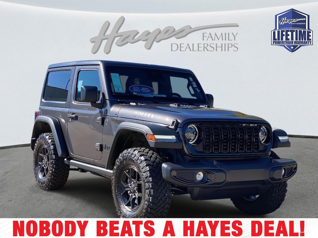New 2026 Jeep Wrangler 2-DOOR WILLYS Sport Utility