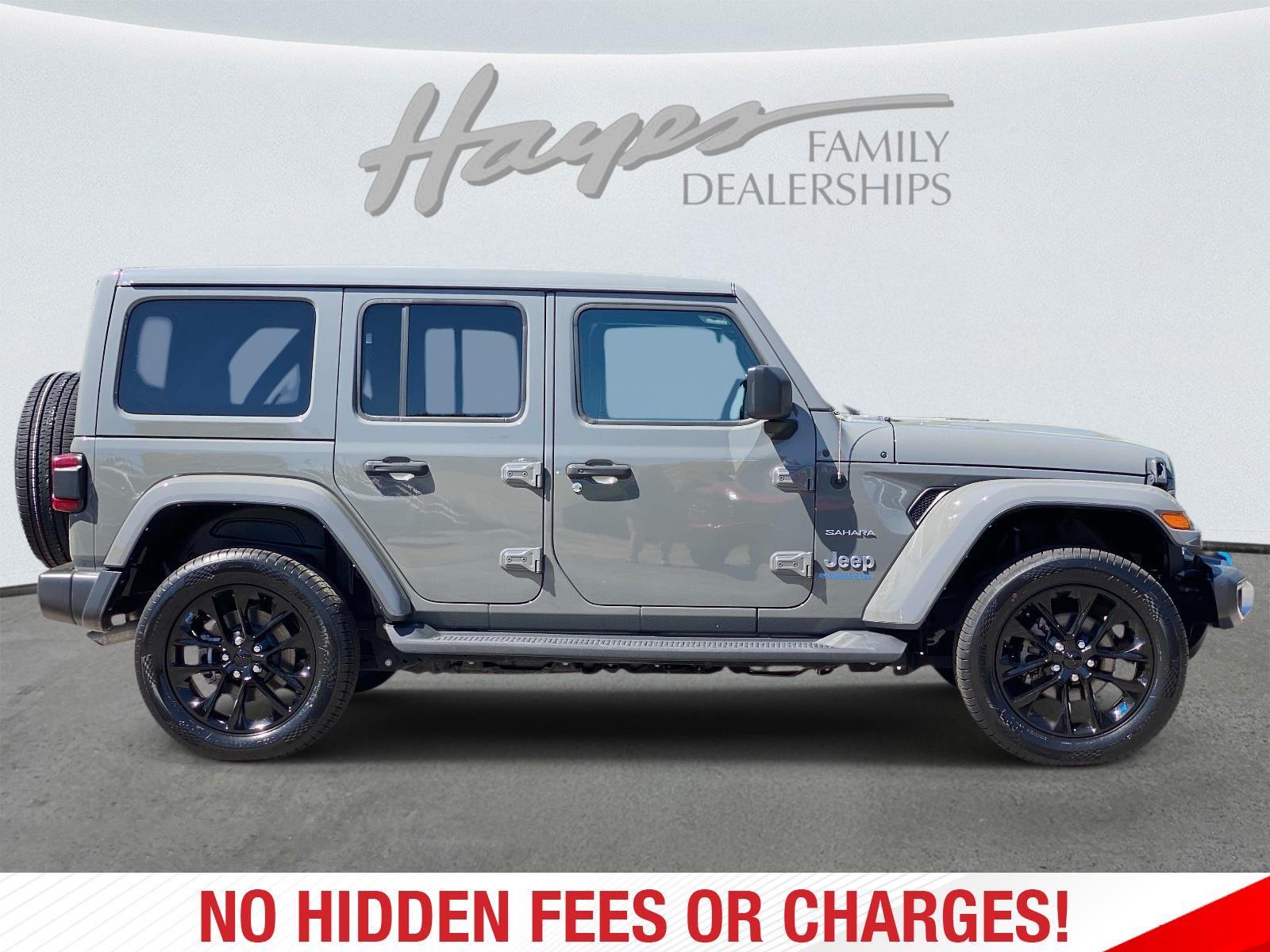 Used 2023 Jeep Wrangler 4xe Sahara 4XE with VIN 1C4JJXP60PW599557 for sale in Lawrenceville, GA