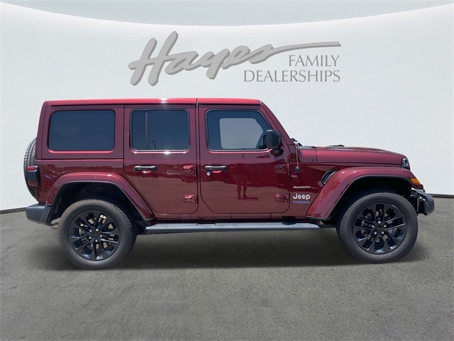 Used 2021 Jeep Wrangler Unlimited Sahara 4XE with VIN 1C4JJXP68MW742198 for sale in Lawrenceville, GA