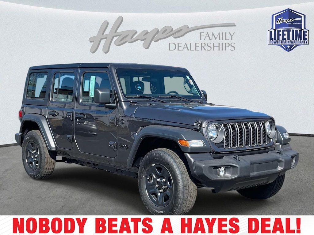New 2025 Jeep Wrangler 4-DOOR SPORT Sport Utility