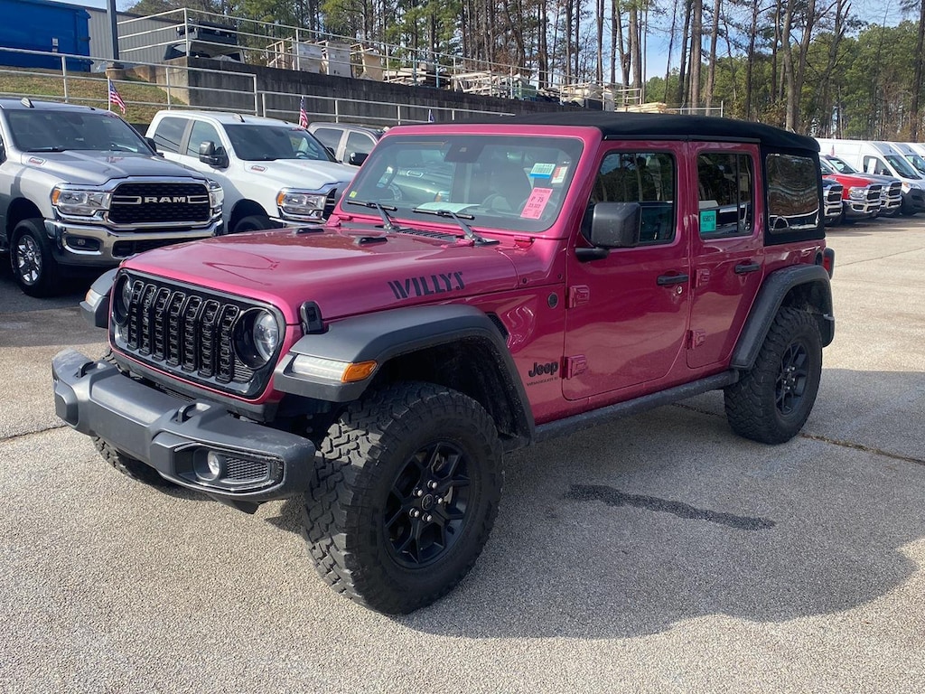 Used 2024 Jeep Wrangler Willys SUV