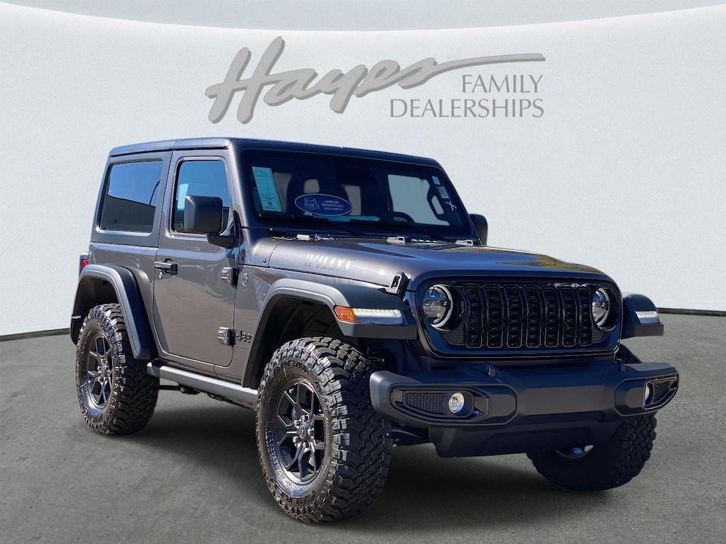 New 2026 Jeep Wrangler 2-DOOR WILLYS Sport Utility