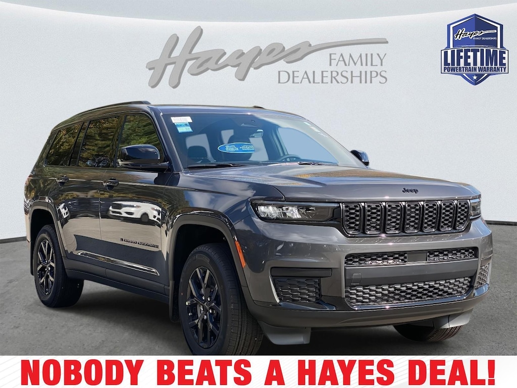 New 2025 Jeep Grand Cherokee L ALTITUDE X 4X4 Sport Utility