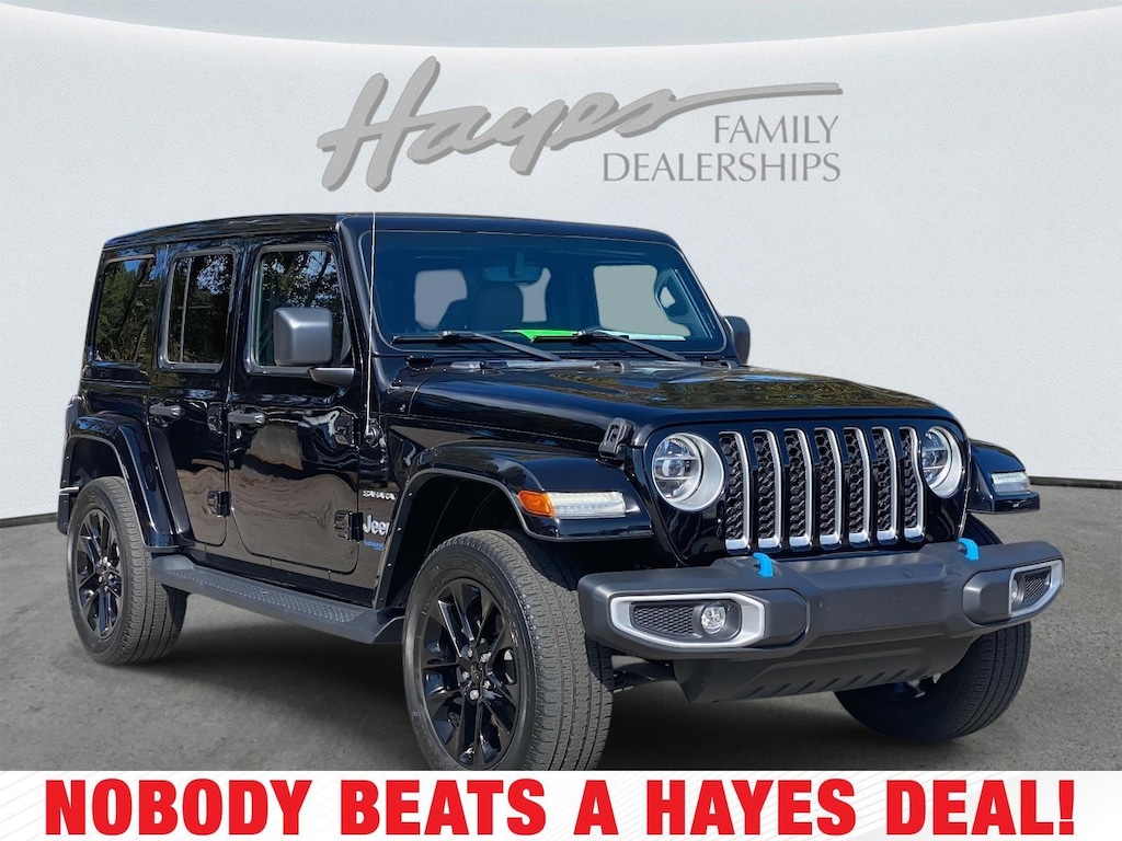 Certified 2022 Jeep Wrangler 4xe Unlimited Sahara SUV