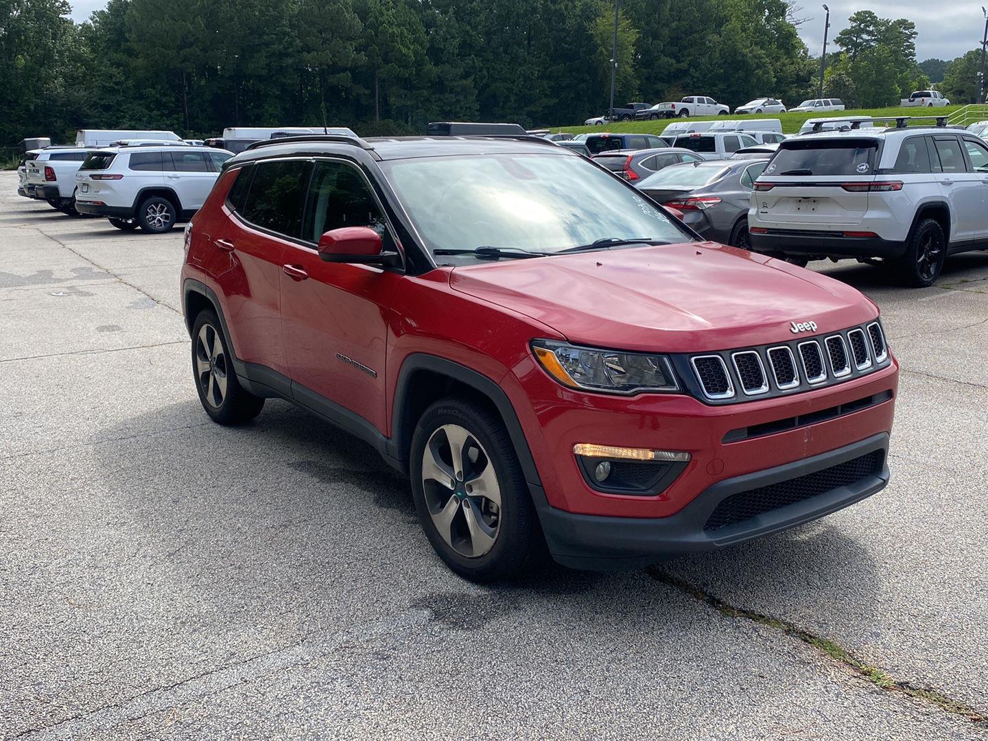 Used 2018 Jeep Compass Latitude with VIN 3C4NJCBB2JT235491 for sale in Lawrenceville, GA