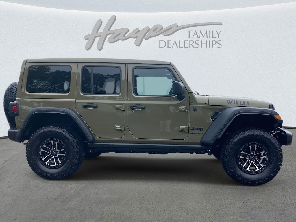 New 2026 Jeep Wrangler 4-DOOR WILLYS Sport Utility