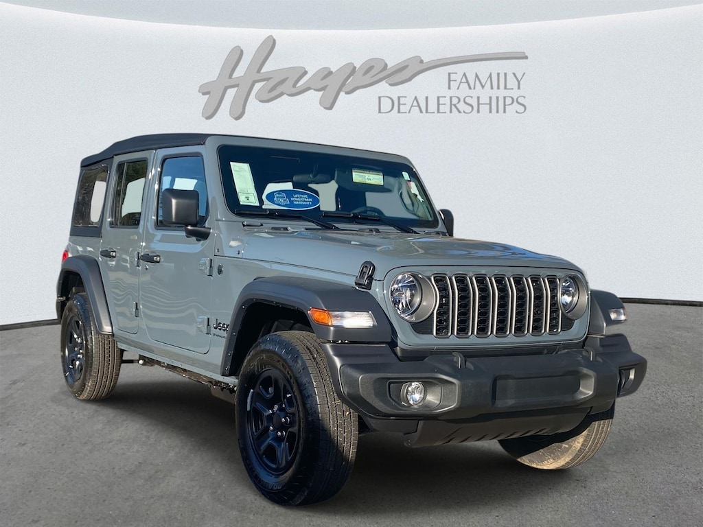 New 2026 Jeep Wrangler 4-DOOR SPORT Sport Utility