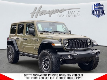 2026 Jeep Wrangler 4-DOOR WILLYS Sport Utility