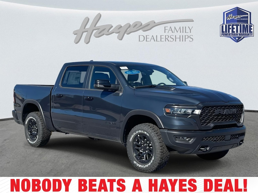 New 2026 Ram 1500 REBEL CREW CAB 4X4 5'7 BOX Pickup