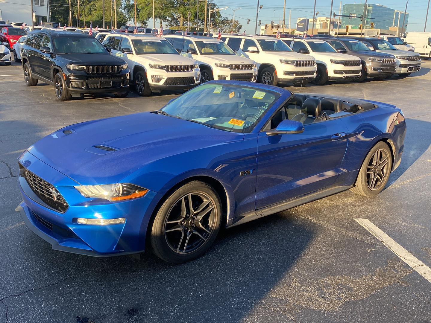 Used 2018 Ford Mustang EcoBoost Premium with VIN 1FATP8UH6J5155380 for sale in Lawrenceville, GA