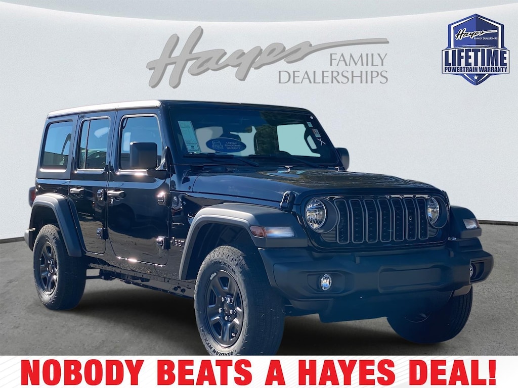 New 2026 Jeep Wrangler 4-DOOR SPORT Sport Utility