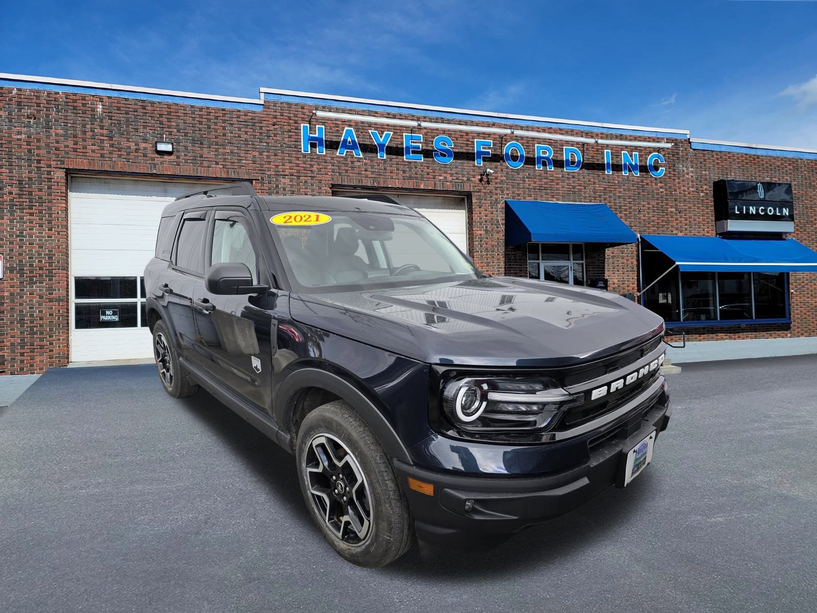 Used 2021 Ford Bronco Sport Big Bend with VIN 3FMCR9B65MRA31867 for sale in Newport, VT